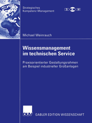 cover image of Wissensmanagement im technischen Service